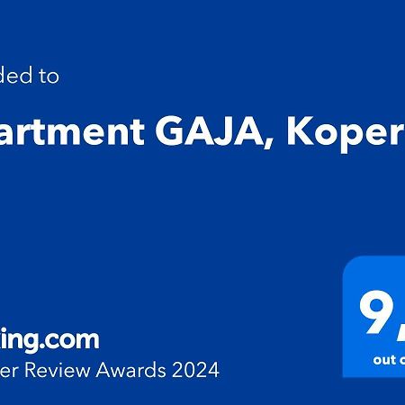 Apartment Gaja, Koper Exteriör bild